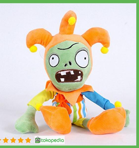 Gambar Hot! Jester Plants vs Zombies Soft Plush Toy Doll Game Figure dari Momieval undefined Tokopedia
