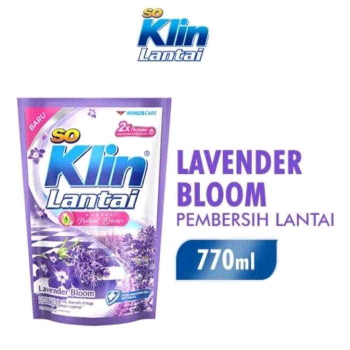 Gambar Soklin So Klin Pembersih Sabun Pel Lantai Sereh Lemongrass Lavender - Lavender dari DekoryPeace88 undefined Tokopedia