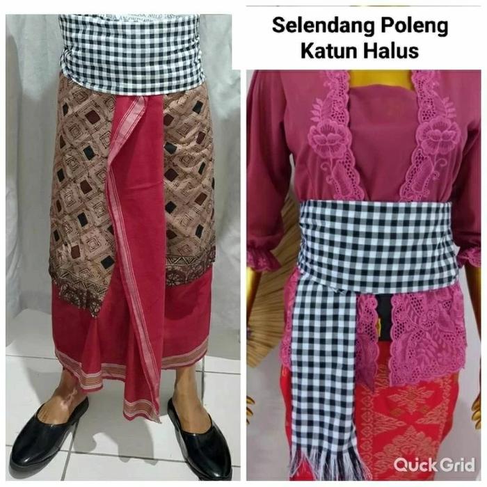 Gambar selendang poleng  halus - 3 dari drupadi771 undefined Tokopedia