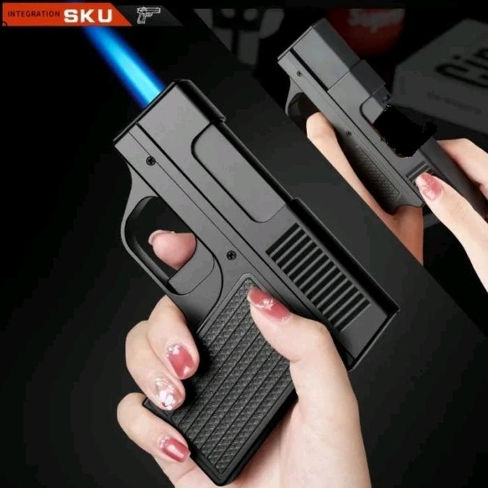 Gambar Korek Api Las Pistol YH-098 Classic - 096 3 Slot Hita dari mitrashop-id undefined Tokopedia