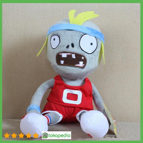 Gambar Hot! Vaulting Pole Plants vs Zombies Soft Plush Toy Doll Game Figure dari Momieval undefined Tokopedia
