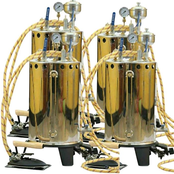 Gambar Setrika Uap Boiler Laundry Kapasitas 25 Liter 2 Setrika Full Sett - 5Lt. 1 setrika dari grosir indo javanesia undefined Tokopedia