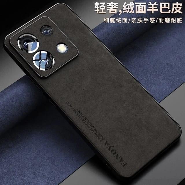 Gambar XIAOMI POCO X6 X6 Pro Softcase Premium Nappa Leather Casing Cover Case - Hitam, Xiaomi Poco X6 dari sarungcasinghp undefined Tokopedia