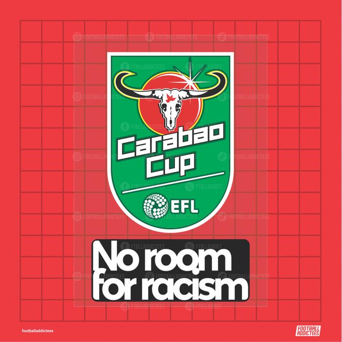 Gambar Patch Carabao Cup, No Room For Racism, MDT Final 2024 - Carabao + NRFR dari football.addictees undefined Tokopedia