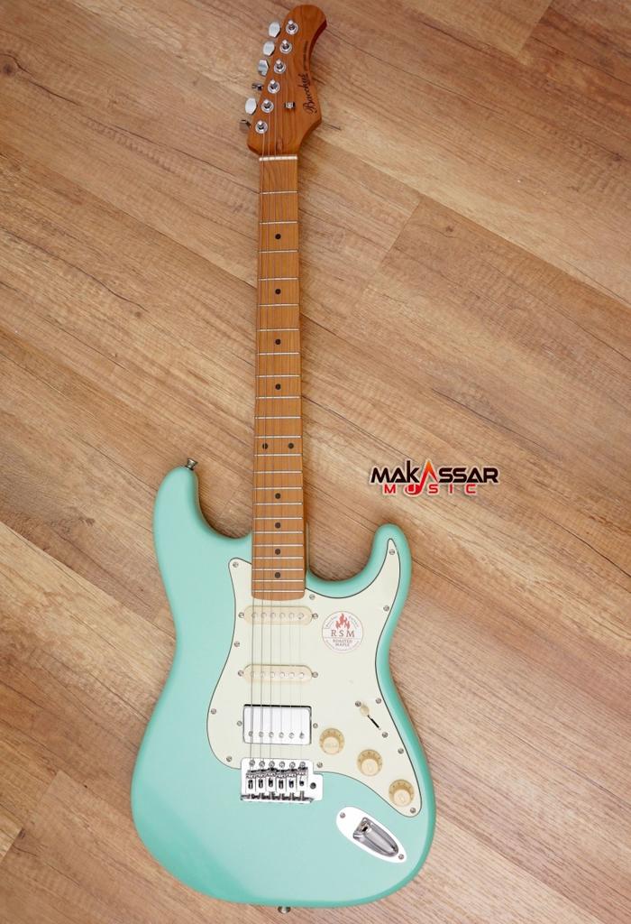 Gambar Bacchus BST-2RSM/M HSS Electric Guitar Strat RoastedMaple Neck & FB - SeaFoam Green dari Makassar Music undefined Tokopedia