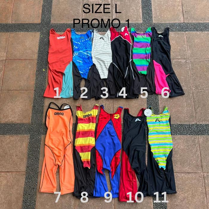 Gambar Baju Renang Selutut Wanita Dewasa PROMO / Swimming Suit  / Arena - L PROMO 1 dari Arlish Swim undefined Tokopedia