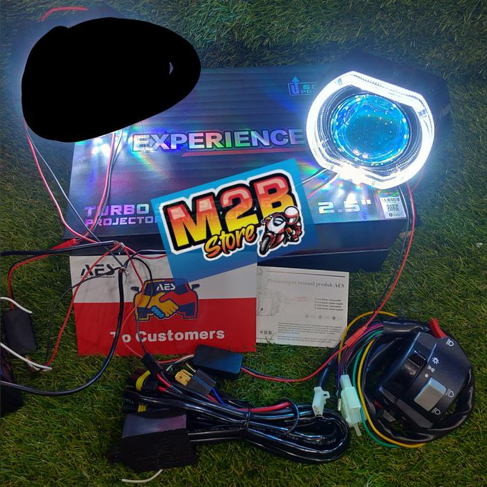 Gambar PROJIE projector BILED AES 2.5 TURBO SE EXPERIENCE BLUELENS Gen 3 - 1 Pcs FLAT, Biled saja dari M2B store undefined Tokopedia