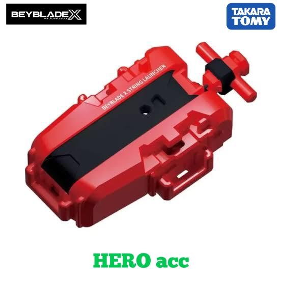 Gambar Beyblade X string launcher R (red ver.)original TAKARA TOMY dari HEROacc undefined Tokopedia