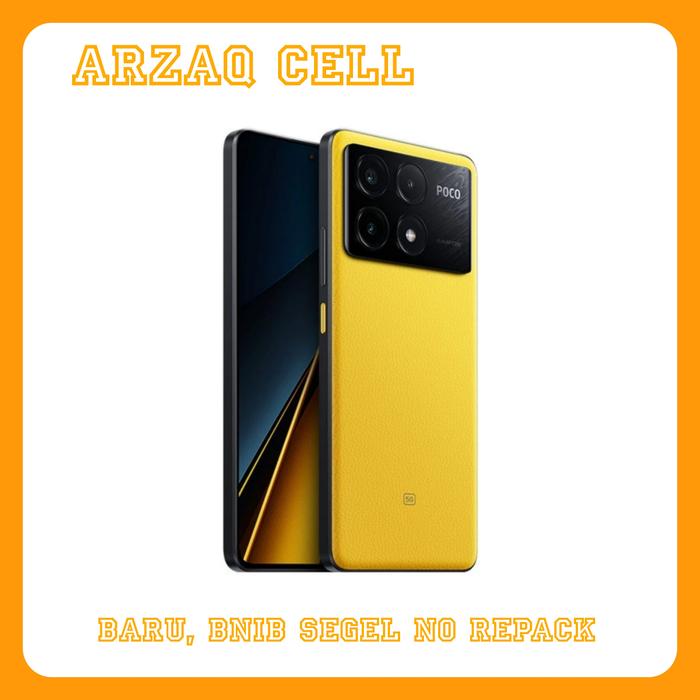 Gambar POCO X6 Pro 5G 12/512 GB - Yellow dari ARZAQ CELL undefined Tokopedia