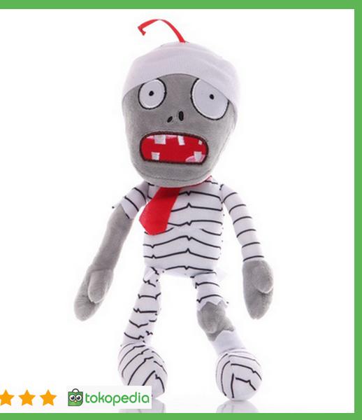 Gambar Hot! Mummy Garis Plants vs Zombies Soft Plush Toy Doll Game Figure dari Momieval undefined Tokopedia