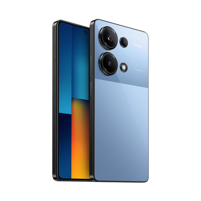 Gambar Official POCO M6 Pro | 120Hz Flow AMOLED 64MP triple camera OIS 67W - Blue, 8+256GB dari Xiaomi Indonesia undefined Tokopedia
