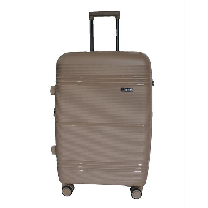 Gambar Koper Hardcase Luminox Chirio - TSA Lock Expandable Size 20 Inch - Cokelat dari Navy Club undefined Tokopedia