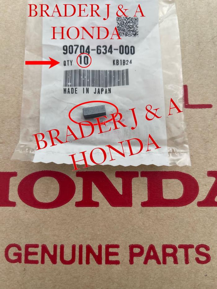 Gambar SPI CRANKSHAFT KEY 4.5X11.0 KUNCI PULLEY STREAM 1700 CRV GEN 1 S10 GRAND CIVIC WONDER GENIO ESTILO FERIO ACCORD PRESTIGE CITY PESONA Z 1984 2006 HONDA 90704-634-000 ASLI POLLY PULLY POLY POLI KRUK KREK AS ROCKER ARM PISTON STANG ROD SPROCKET RING SEHER dari BRADER HONDA undefined Tokopedia