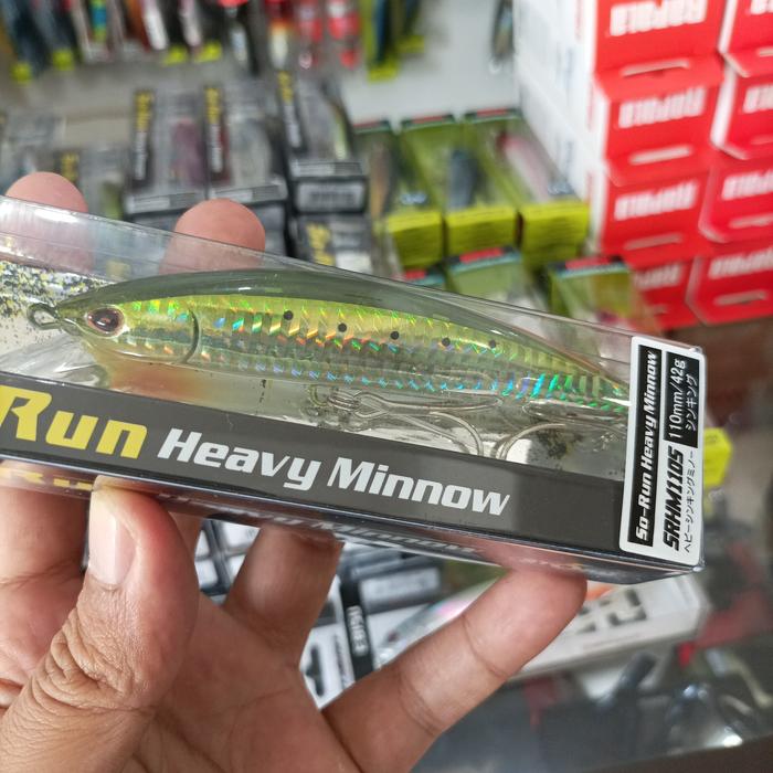 Gambar UMPAN MINNOW STORM SO-RUN HEAVY 110S - green sardine dari castinger online shop undefined Tokopedia