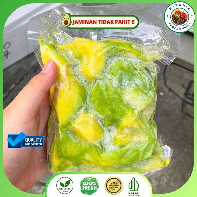 Gambar ALPUKAT FROZEN/ BUAH ALPUKAT BEKU/ ALPUKAT MENTEGA 1KG KEMASAN 100GRAM - 500 gram dari Karunia Frozen Fruit 77 undefined Tokopedia