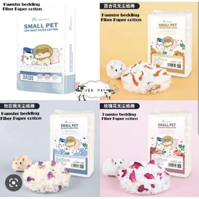 Gambar Tissue bedding Tissue Hamster Fiber Paper Bedding 450gr dari Sederhana Pets undefined Tokopedia