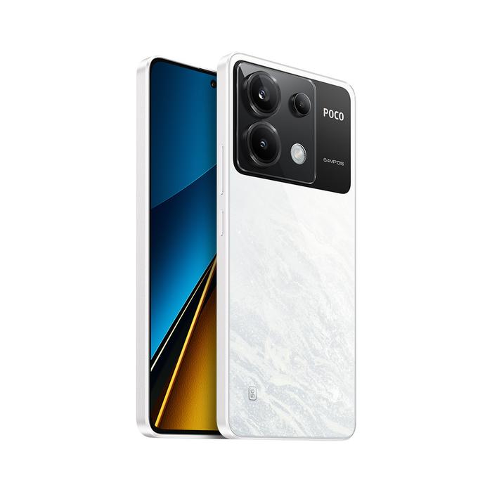 Gambar Official POCO X6 | Powerful Snapdragon 7s Gen 2 FIow AMOLED 120 Hz 64 - White, 12+256 dari Xiaomi Indonesia undefined Tokopedia
