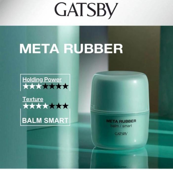 Gambar Gatsby Meta Rubber Series ( Hair wax / Balm / Clay / Gloss ) - Balm Smart dari 1407Corner undefined 5 Tokopedia