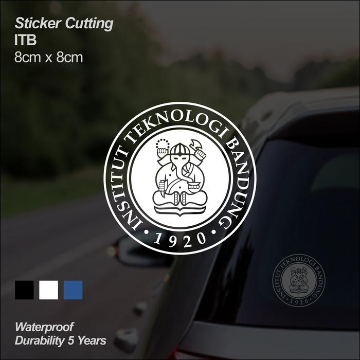 Gambar Sticker Logo Universitas Kampus ITB UPI UNPAD UGM IPB Stiker - ITB dari Gigg Sticker undefined Tokopedia