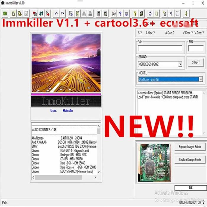 Gambar 2021 sell Car Software v5.2 Immo Off Software v1.1 dari FOUNDATION109 undefined Tokopedia