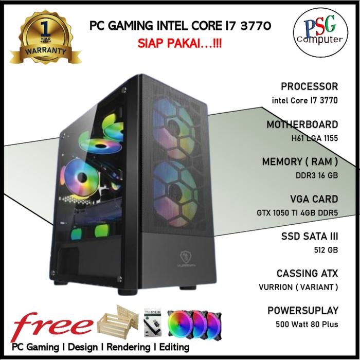 Xum Gaming Pc I7 3770 Gtx 1050 Ti Gtx 1050 Ti I7 3770 Shop