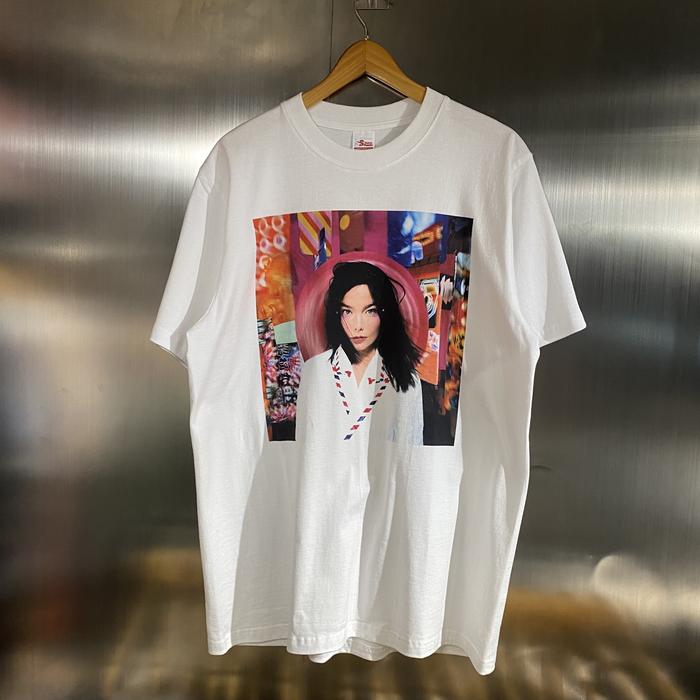 bjork debut Tシャツ オフィシャル品 両面プリント VINTAGE ヴィンテージ 90s BJORK DEBUT TEE ビョーク 両面プリント半袖