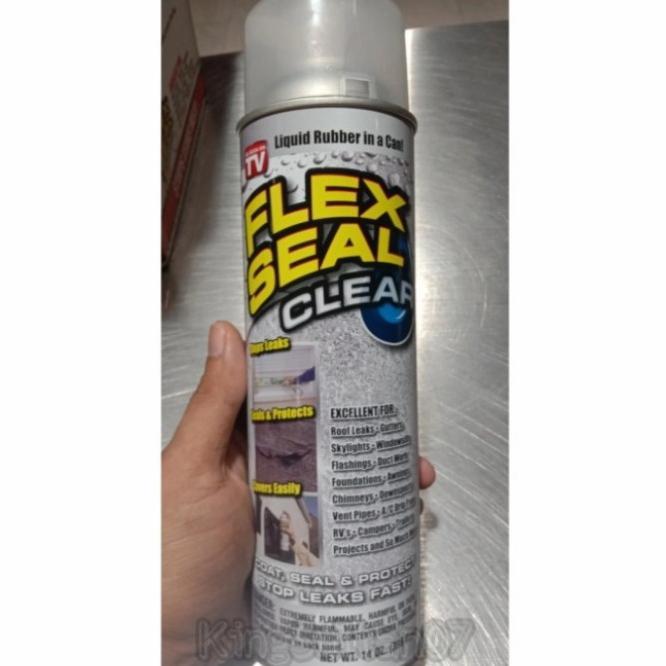 Gambar ZL penambal bocor spray waterproof flex seal made in USA - Clear USA dari Sinar Berkarya Abadi undefined Tokopedia