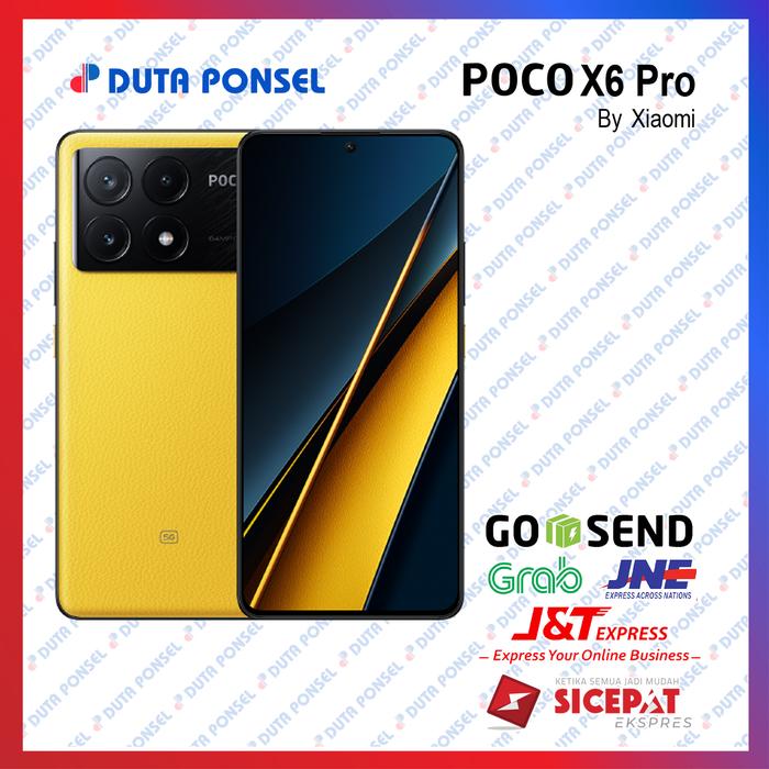 Gambar POCO X6 Pro 5G 12/512 GB Garansi Resmi indoesia - Yellow dari Duta Ponsel Pekanbaru_NEW undefined Tokopedia