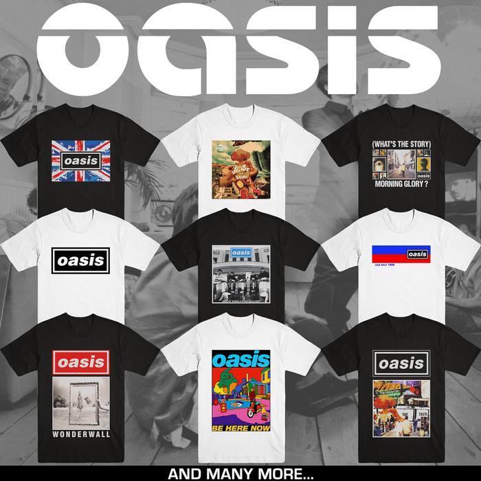 Jual OASIS | T-SHIRT BAND | ALTERNATIVE ROCK | MERCHANDISE Jual OASIS | T-SHIRT BAND | ALTERNATIVE ROCK | MERCHANDISE