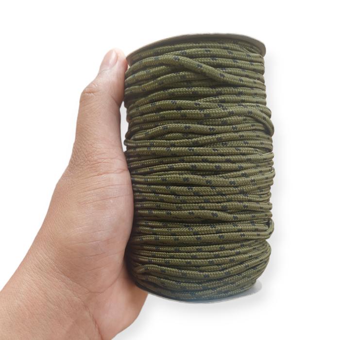 Gambar tali prusik 3mm roll tali simpul pramuka tali gelang gunung - Hitam Kuning dari Makadam Adventure undefined 5 Tokopedia