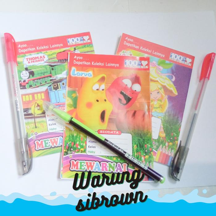 Gambar Paket murah buku gambar & alat tulis dari warungsibrown undefined Tokopedia