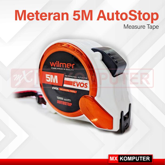 Gambar Meteran Tukang Autostop 5 Meter 7,5 Meter - 5 Meter dari MXKomputer_NEW undefined Tokopedia