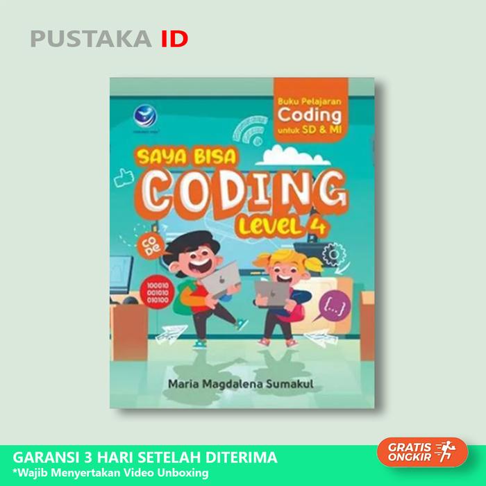 Gambar Buku Pelajaran Coding Untuk SD Dan MI: Saya Bisa Coding - Level 4 dari Pustaka ID undefined Tokopedia