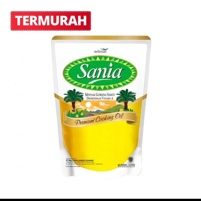 Gambar minyak goreng sania 2 liter dari Kaka sayur mayur fresh mart undefined Tokopedia