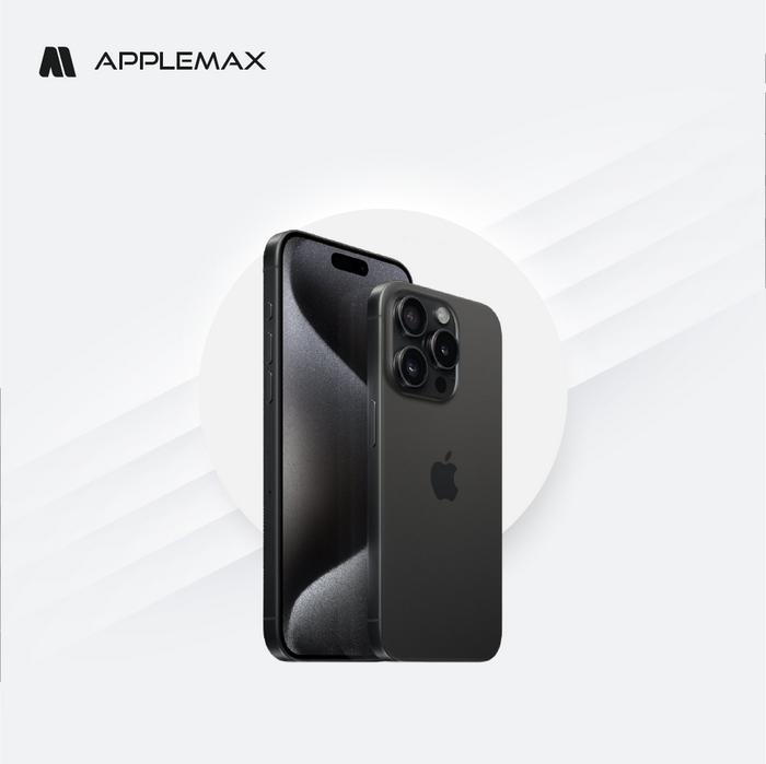 Gambar iPhone 15 Pro 512GB Garansi Resmi Apple Indonesia - Black Titanium dari Applemaxid undefined Tokopedia