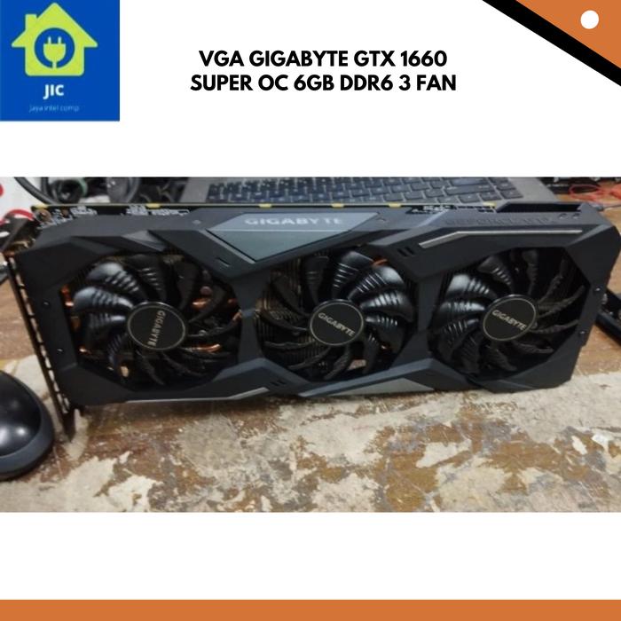 Triple Fan Gigabyte Gtx 1660 Super Gaming Oc 6gb 6gb Gigabyte 1660