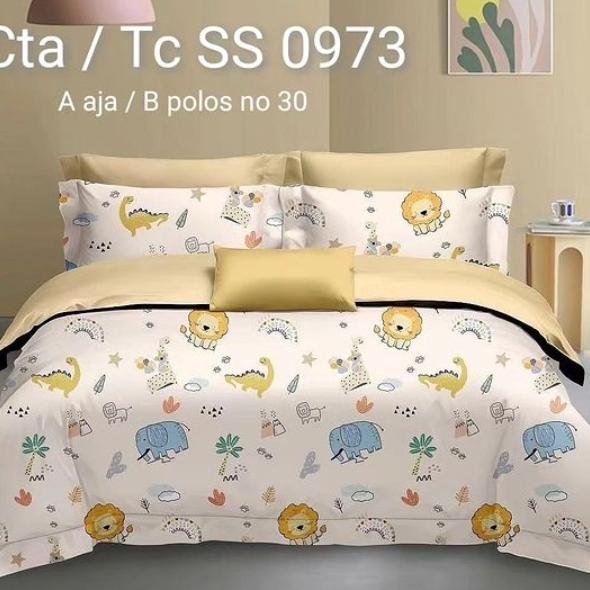 Gambar Custom seprei motif anak bahan sutra tencel original kualitas import - 180x200 t.25 dari Selliya Sprei undefined Tokopedia