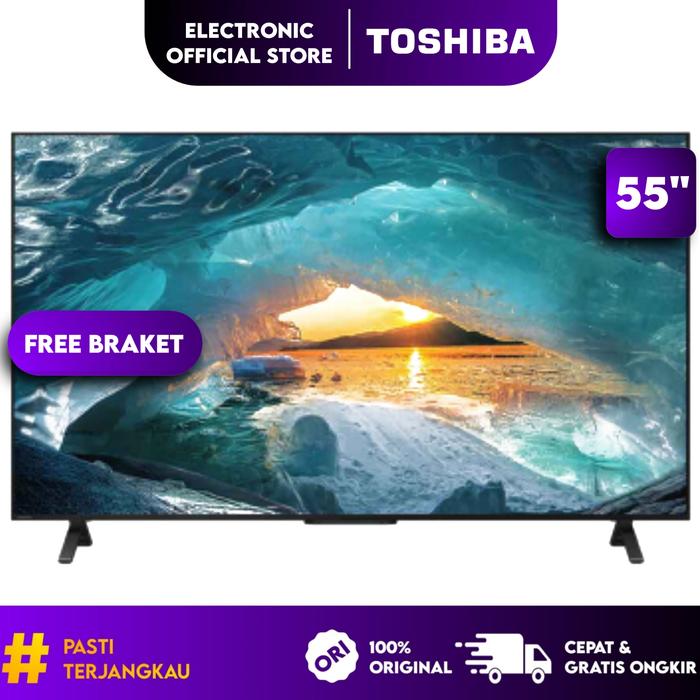 Gambar TOSHIBA 55M550LP M550LP Qled Smart Google TV 55 Inch 4K HDR Full Array - 55M550MP 2023 dari Electronic Official Store undefined Tokopedia