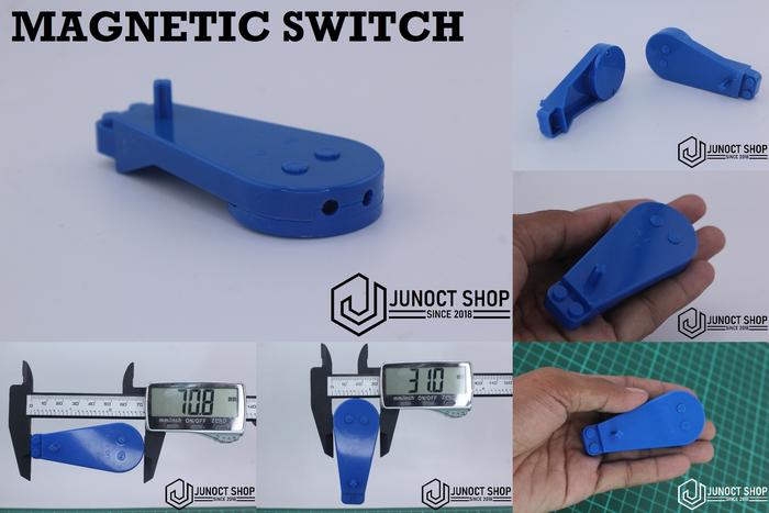 Gambar Lampu Single LED 3V Magnet Switch On-Off Wireless Model-Kit Gundam - Magnetic Switch dari Junoct Shop undefined Tokopedia