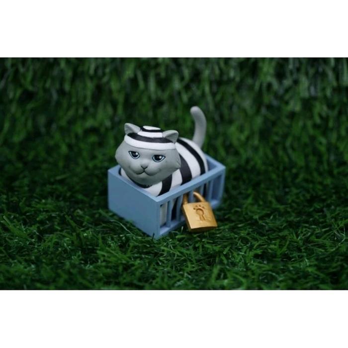 Gambar Mainan Pajangan Jail Cat Kucing Kecil Lucu Figure Mini Stasto Gashapon dari Cobelido undefined Tokopedia