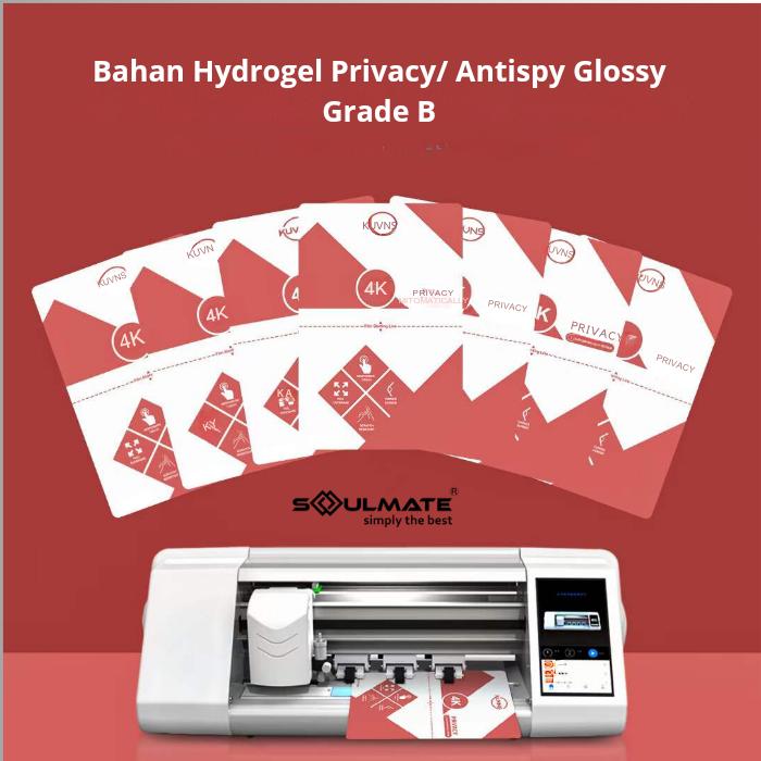 Gambar bahan hydrogel SOULMATE antigores cetak - Privacy Glossy, Hydrogel dari Soulmate simply the best undefined Tokopedia