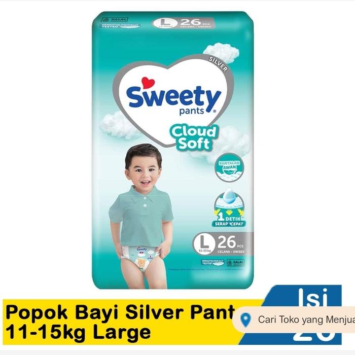 Gambar Sweety Silver Pants 26'S Large dari AGC Mall undefined Tokopedia