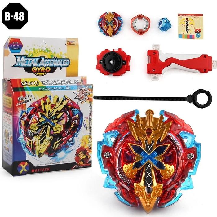 Gambar BEYBLADE BURST / BEYBLADE X / GANGSING / MAINAN ANAK - Merah dari NIZAMTOKO undefined Tokopedia
