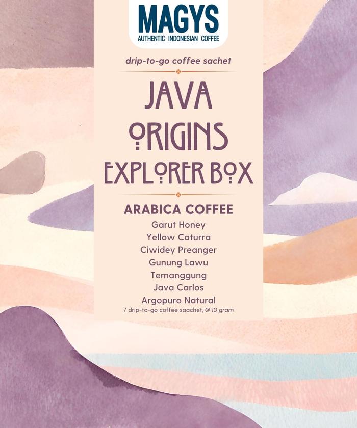 Gambar Java Explorer Box Drip-to-Go Coffee Sachet Indonesia dari MAGYS & Ka Ha Su undefined Tokopedia