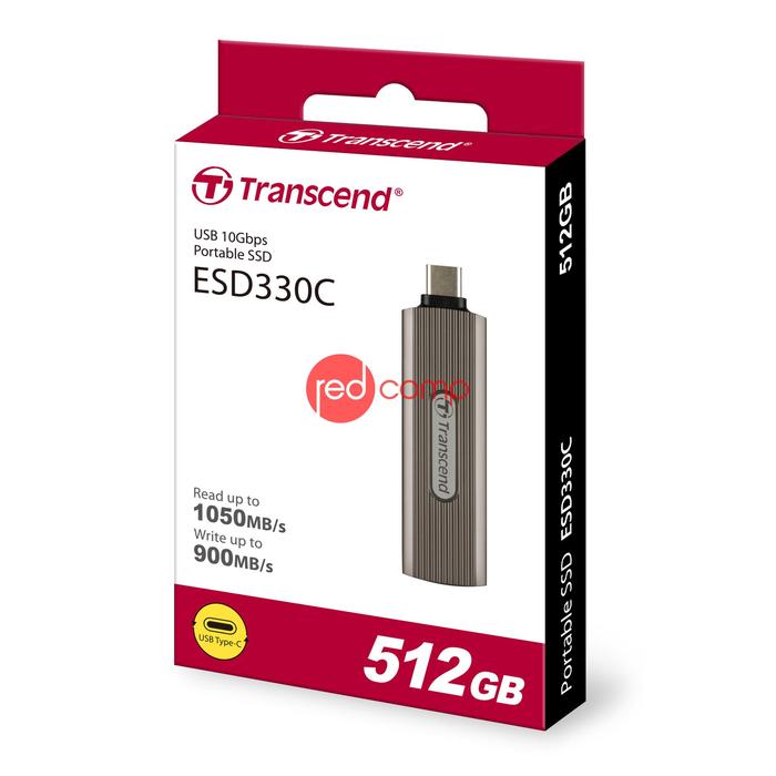 Gambar Transcend Portable SSD ESD330C [Retractable USB Type C] - EXTERNAL SSD - 512GB dari Redcomp undefined Tokopedia