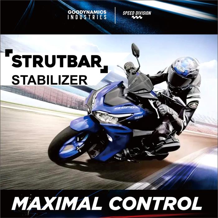 Gambar Strutbar Stabilizer Yamaha AEROX 2016 - 2020 dan 2021 Connected - Aerox Connected dari Goodynamics Industries undefined Tokopedia
