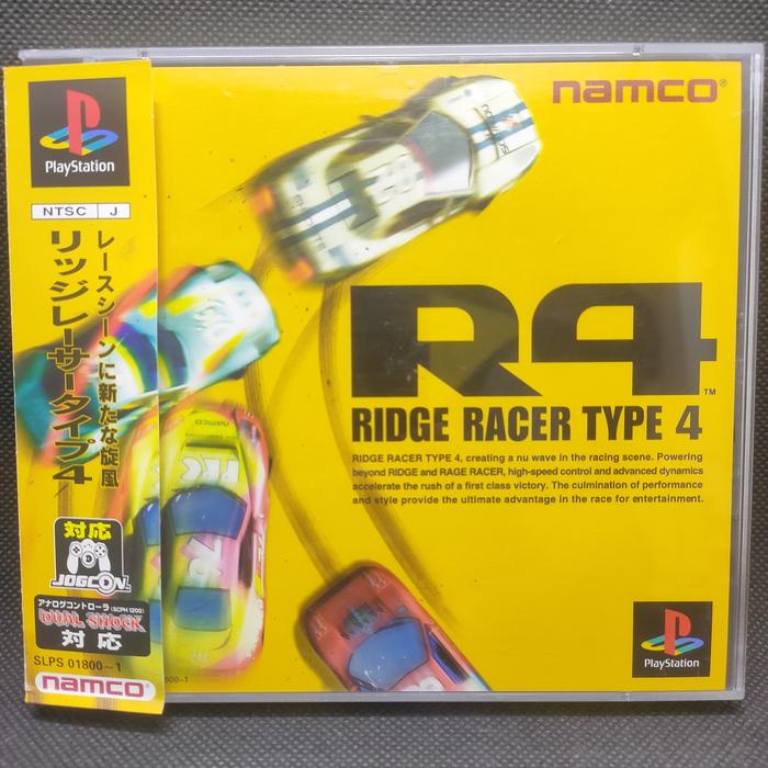 Jual Ridge racer turbo revolution 2 rage original game r4 type 4 V ps1 ...