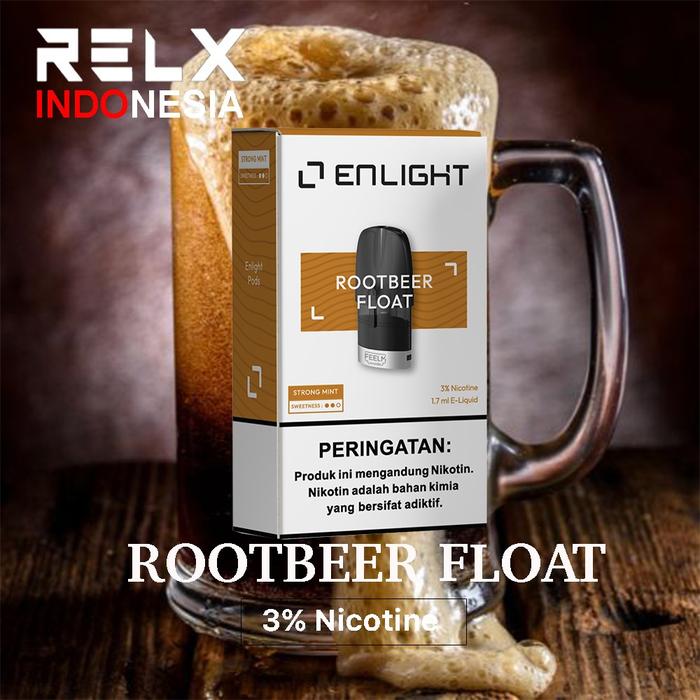 Gambar ENLIGHT PRO SATUAN ALL VARIANT - ROOTBEER FLOAT dari Relx Indonesia Official undefined Tokopedia