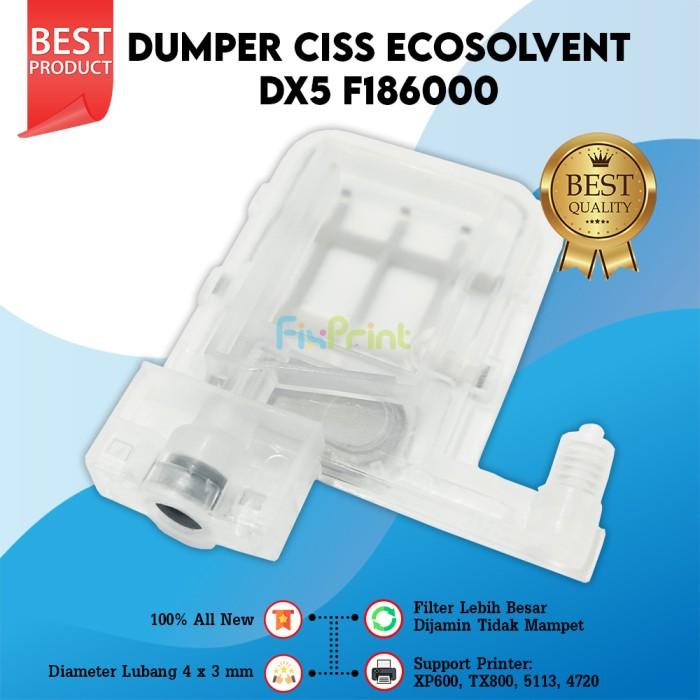Gambar XP600 TX800 5113 4720 Dumper CISS Ecosolvent DX5 F186000 Printer Epson - MODEL KOTAK dari FixPrint Jakarta undefined Tokopedia