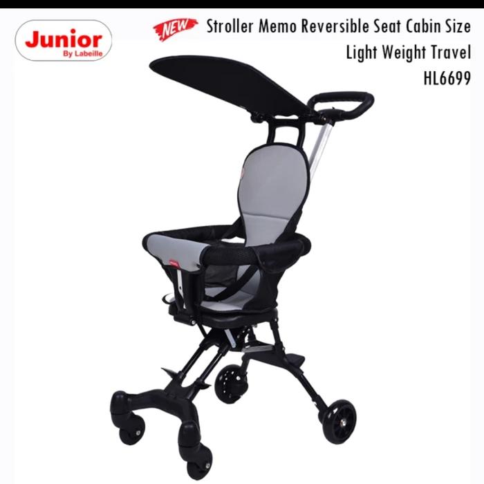 Gambar Stroller Easy Junior Traveller / Kereta Dorong Easy Junior - Memo Grey dari sweetbabyshopping undefined Tokopedia